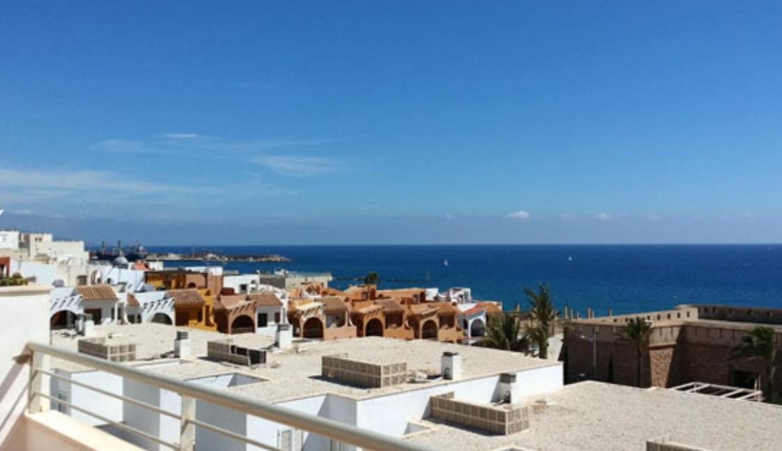 Atico En Primera Linea De Playa Faro Apartment Garrucha Exterior photo